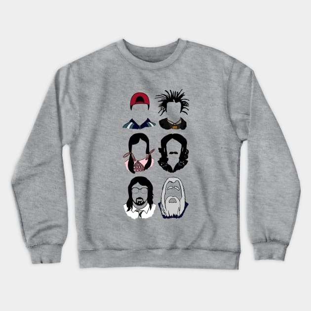 Foo Fighters Band Crewneck Sweatshirt by Jamie Collins